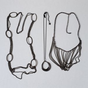 Chain link necklaces